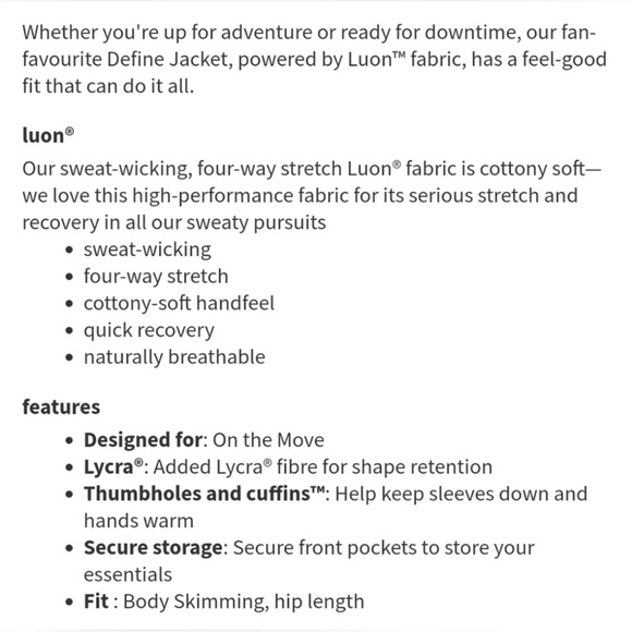 Lulu Heritage Camo 360 Olive Green Camo Define Jacket size 6 - Picture 5 of 14